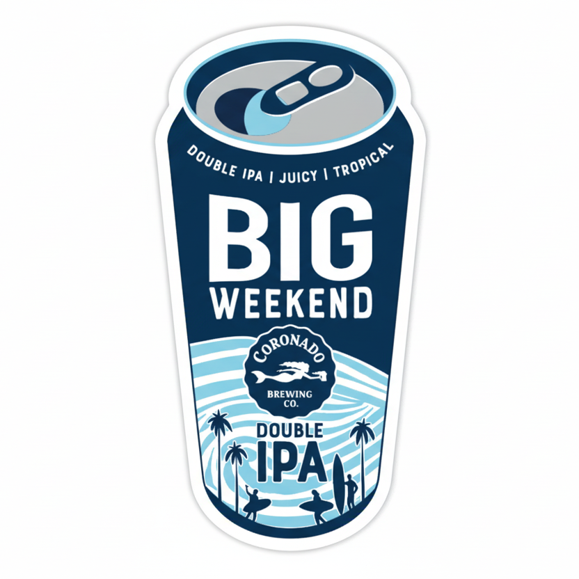 Big Weekend Beer Can
