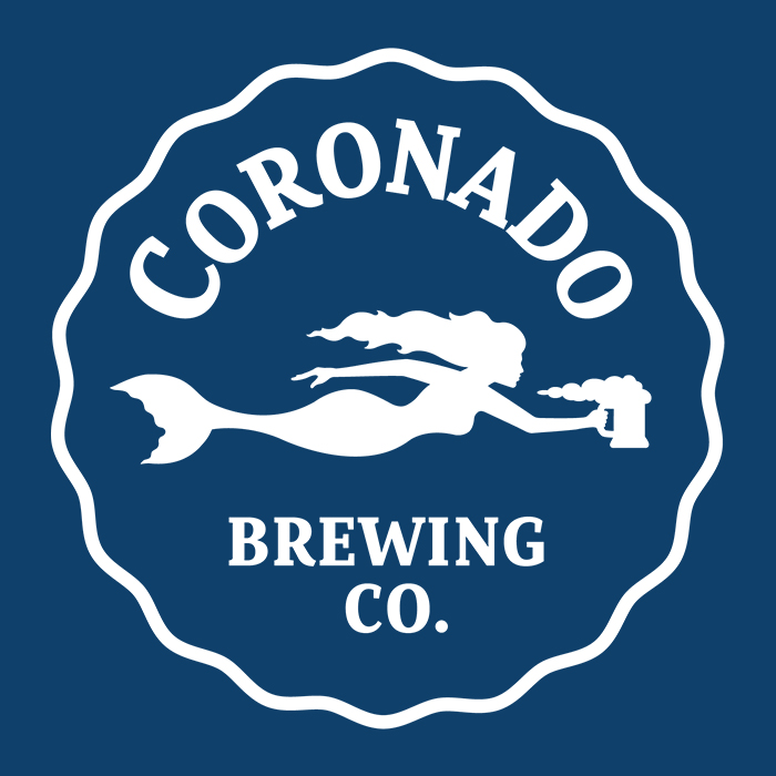Coronado Brewing Company Sticker Brewery Beer Logo San Diego California Island 