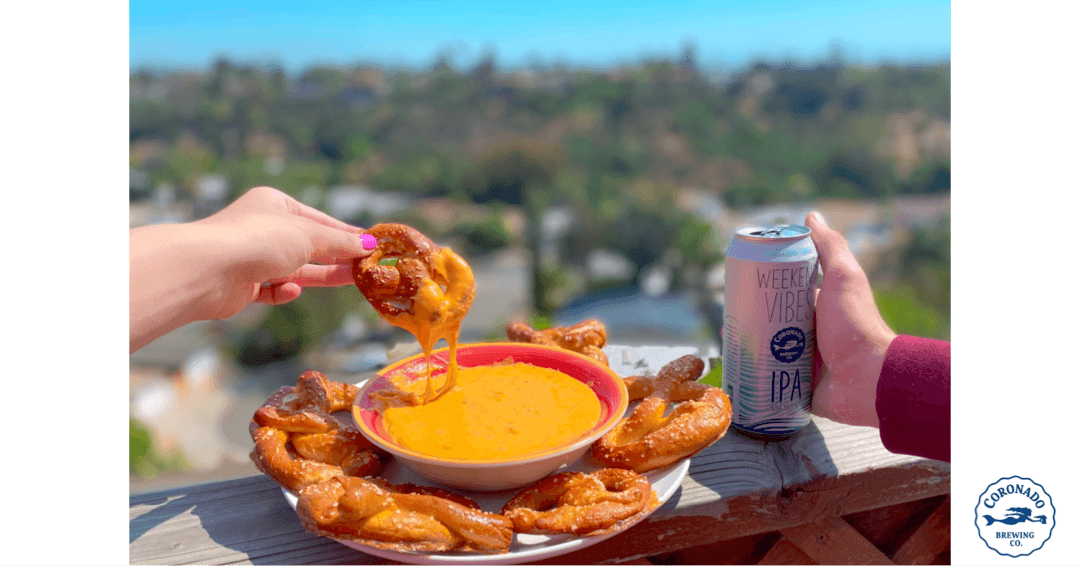 Father’s Day Recipe: Salted Soft Pretzels & Weekend Vibes IPA Cheese Dip