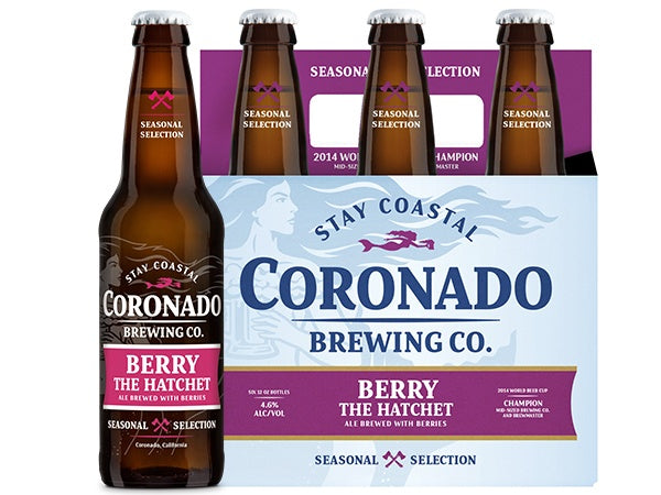 CORONADO BREWING RELEASES BERRY THE HATCHET