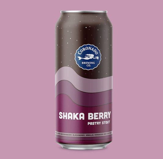 Coronado Brewing Releases Shaka Berry Pastry Stout Just in Time for Valentine’s Day