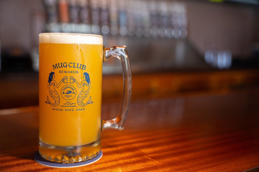 Coronado Brewing Mug Club draft beer at the pub