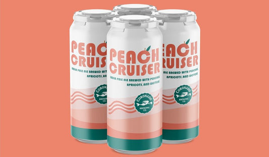 CORONADO BREWING RELEASES FAN-FAVORITE PEACH CRUISER IPA IN 16OZ CANS