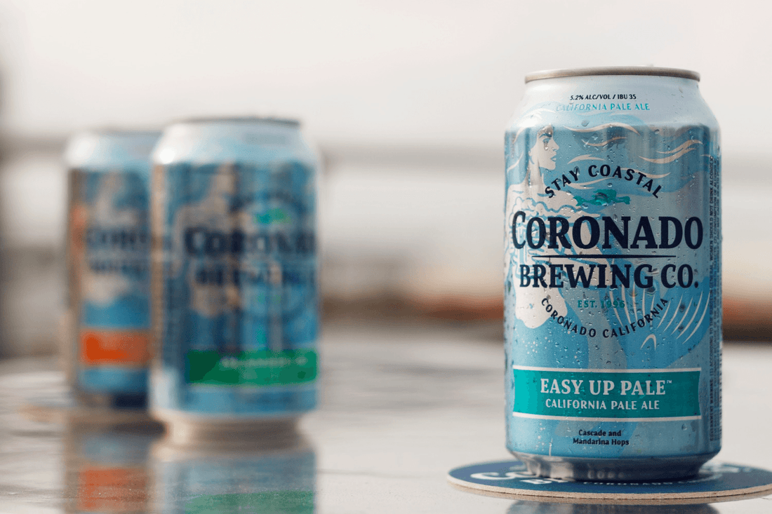 CORONADO BREWING RELEASES CANS AND A NEW CORE BEER, EASY UP PALE ALE