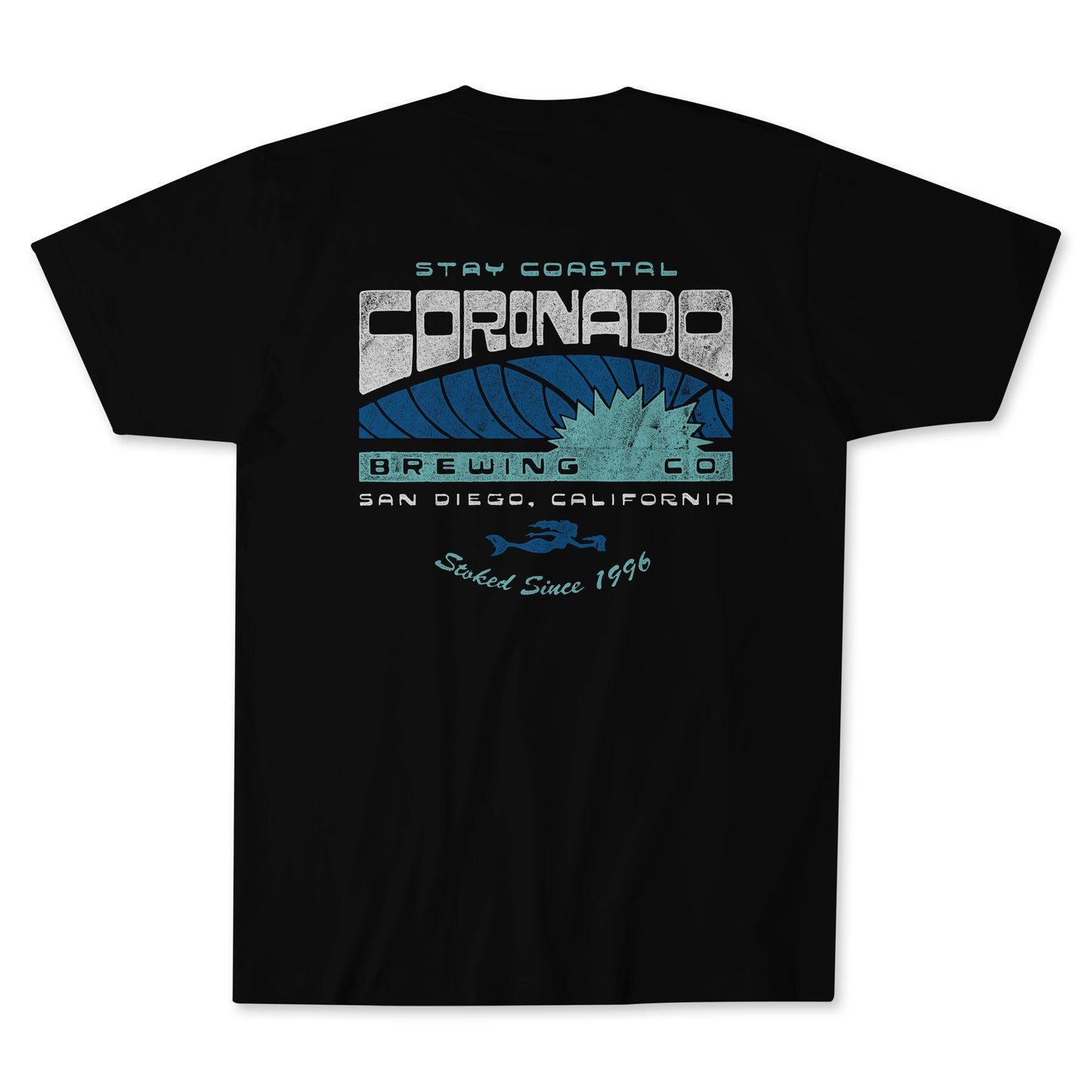 Block Wave Tee