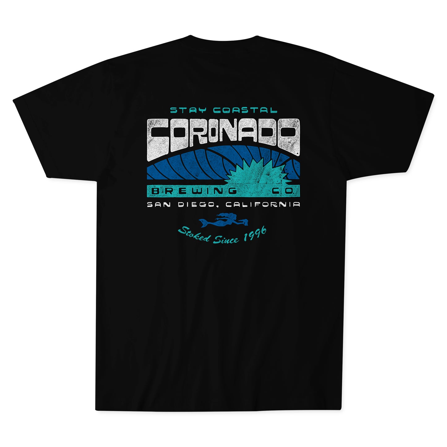 Block Wave Tee