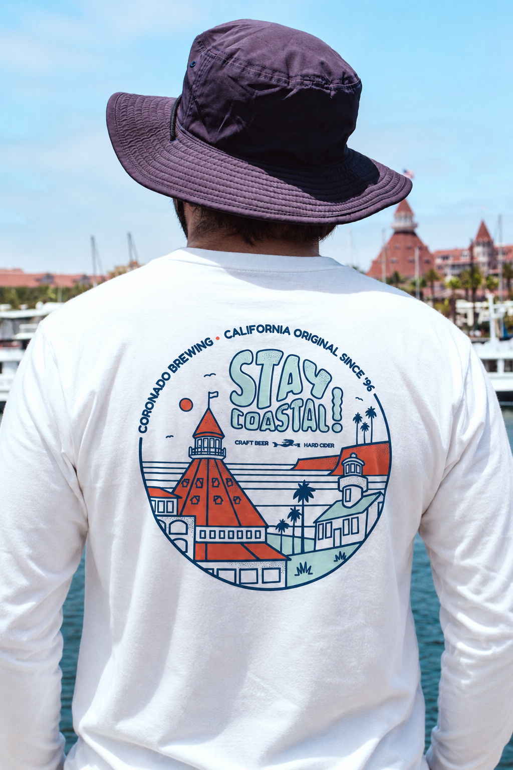 Beach Stamp LS