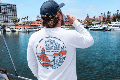 Beach Stamp LS