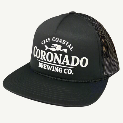 Black Trucker Hat
