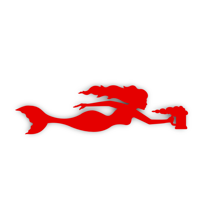 Mermaid Vinyl Sticker