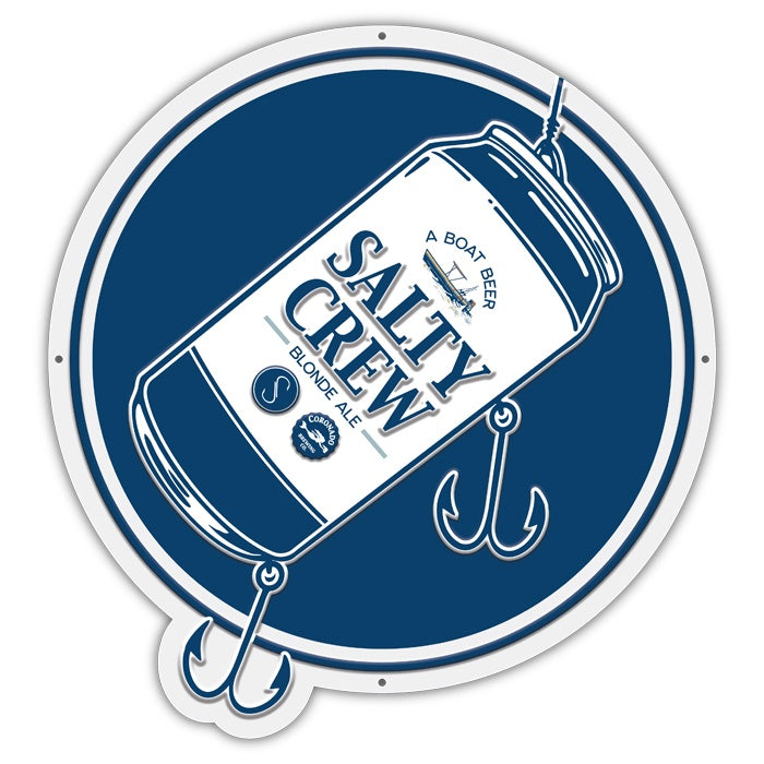 Shop Salty Crew Aluminum Tacker Sign | Coronado Brewing Co.