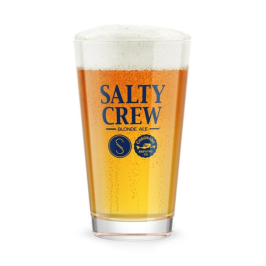 Salty Crew Pint Glass