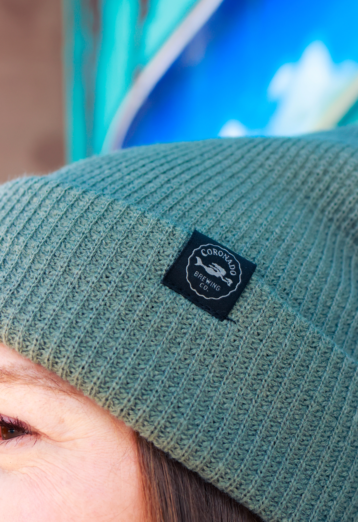 Coronado Brewing Co. Beanie – Olive