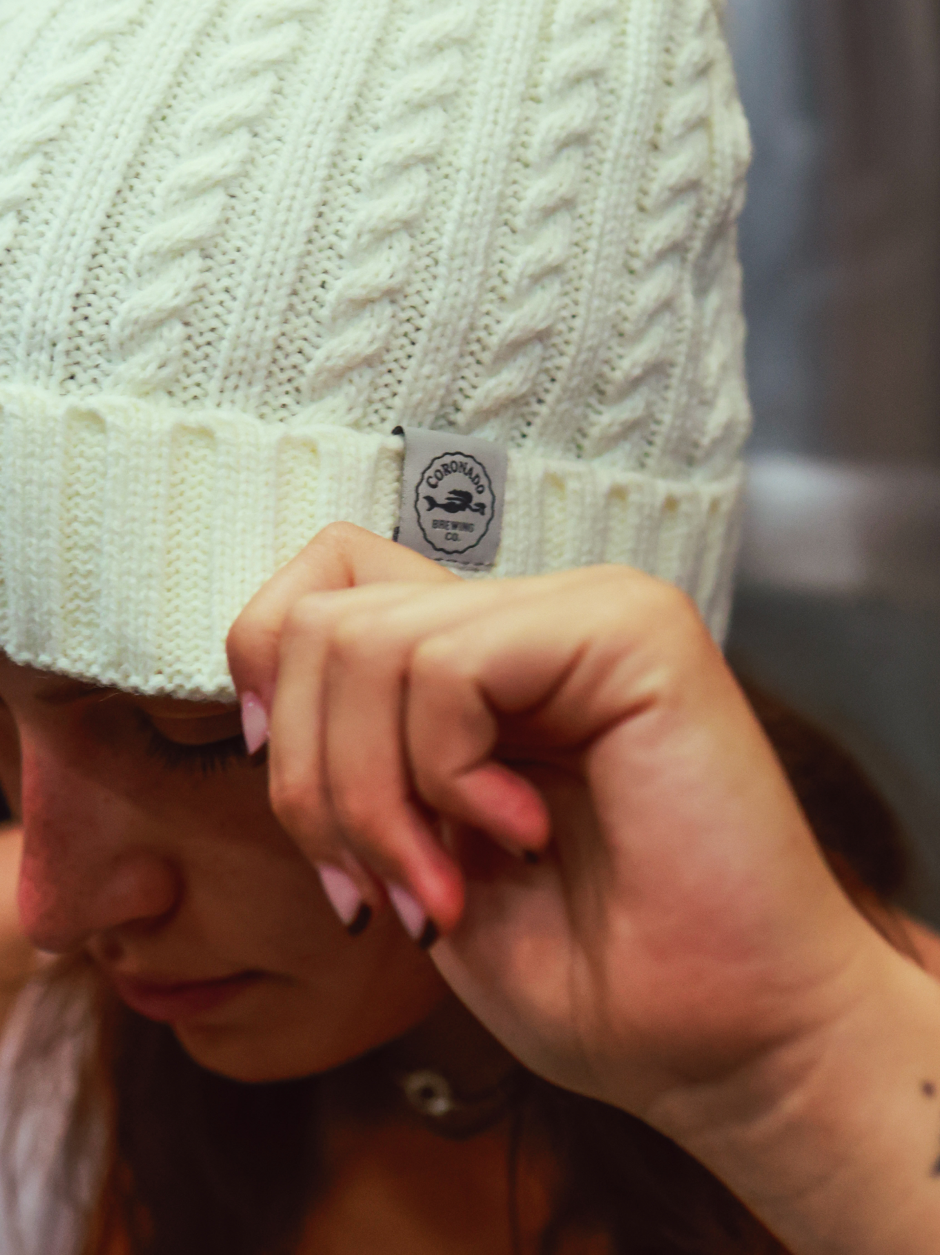 Women's Beanie - Natural