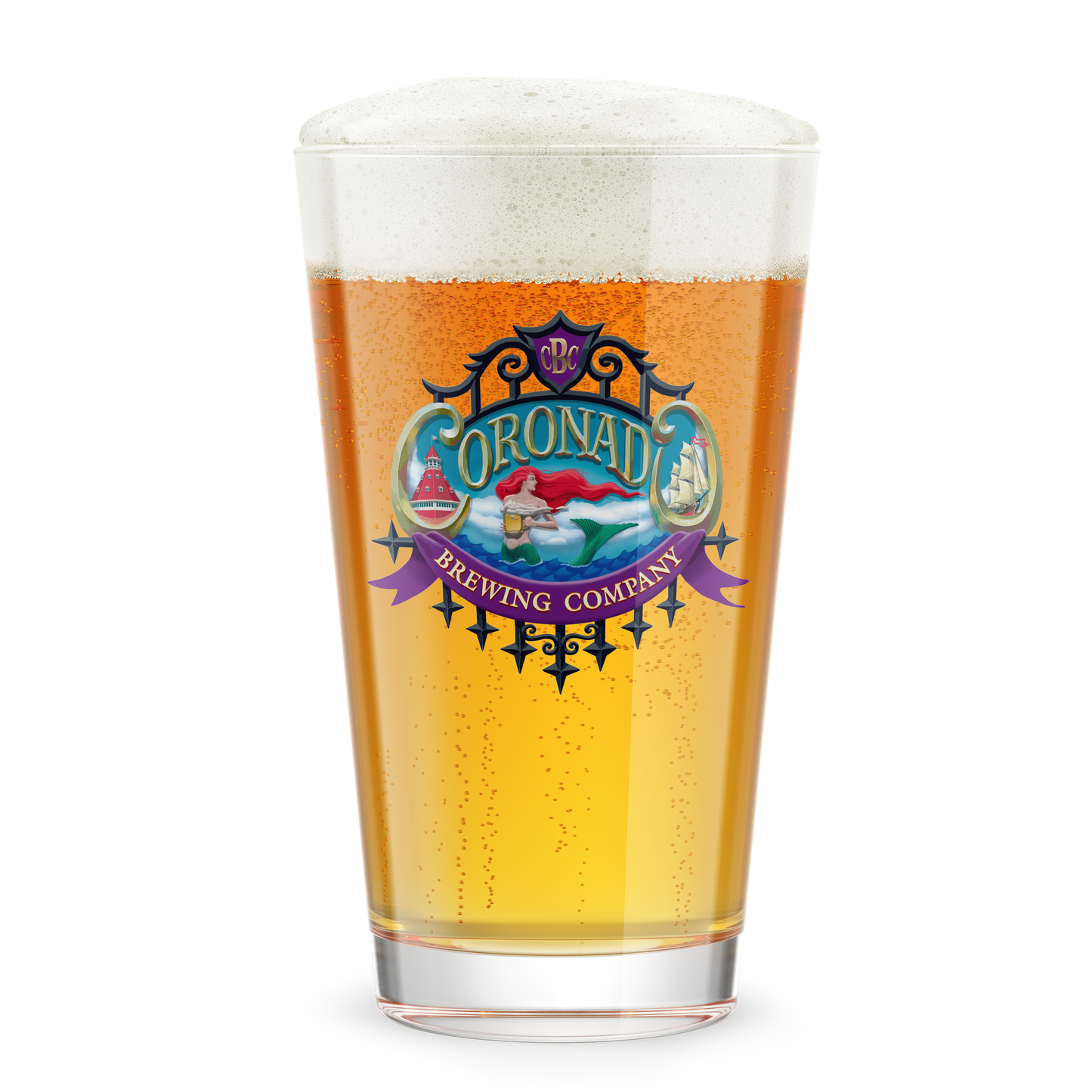 CBC Throwback Pint Glass