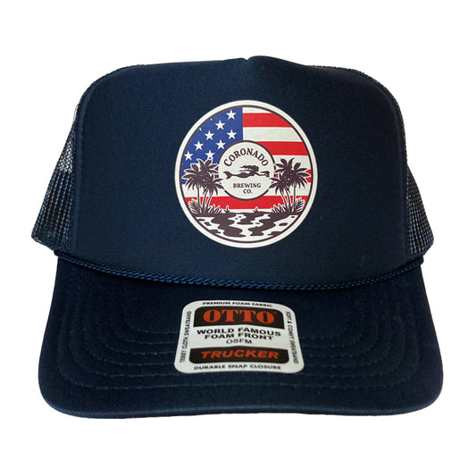 USA Coastal Stamp Trucker