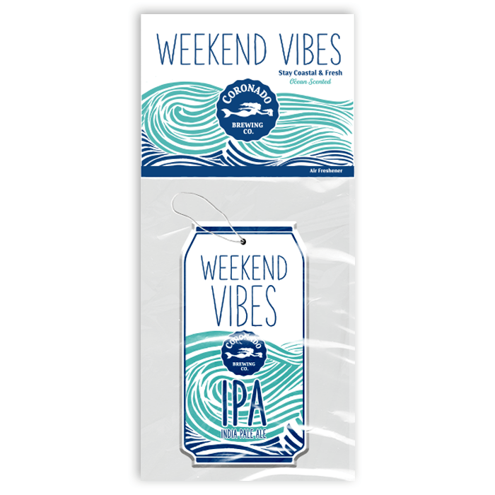 Weekend Vibes Air Freshener